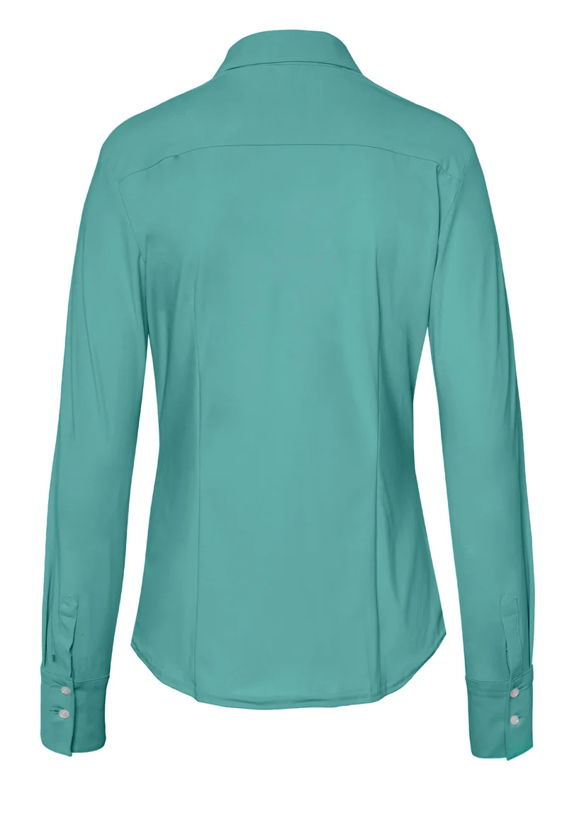 E31350-91910 - Functional Bluse slim fit - grün