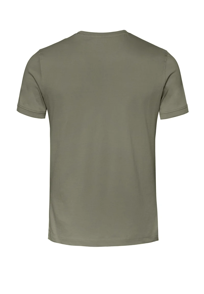 6007-92975 - T-Shirt Rundhals slim fit - grün