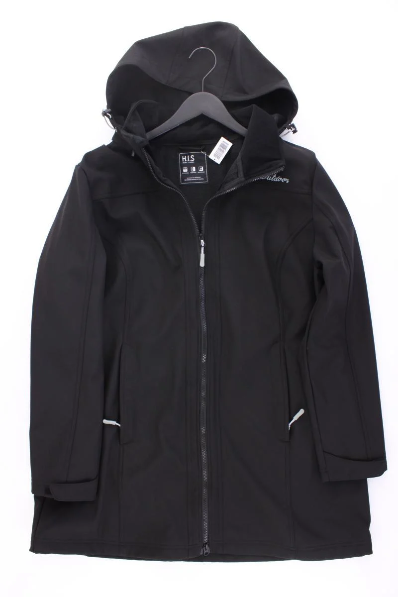 Henry J. Siegel Softshell Mantel Gr. 48 schwarz
