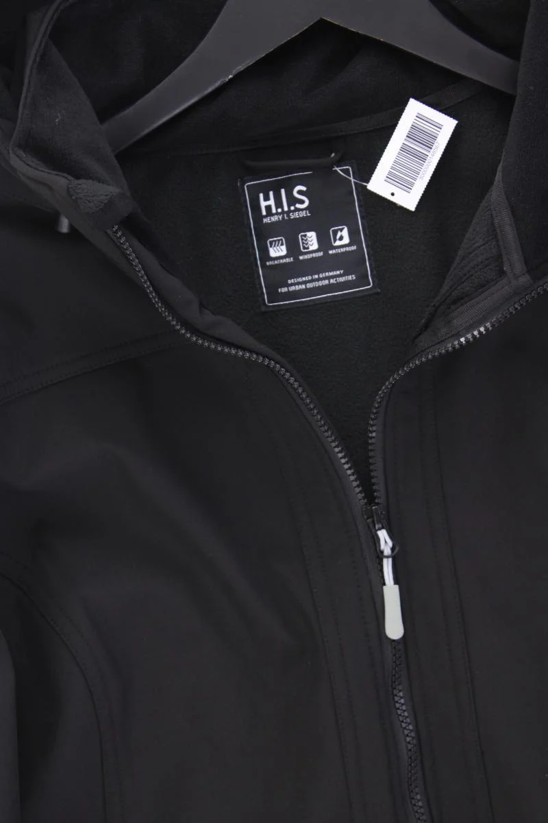 Henry J. Siegel Softshell Mantel Gr. 48 schwarz