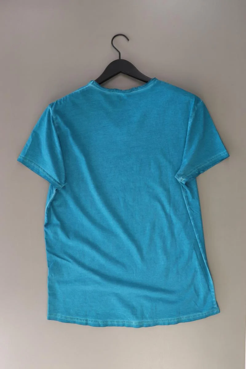 No Excess T-Shirt für Herren Gr. XL Kurzarm türkis aus Baumwolle