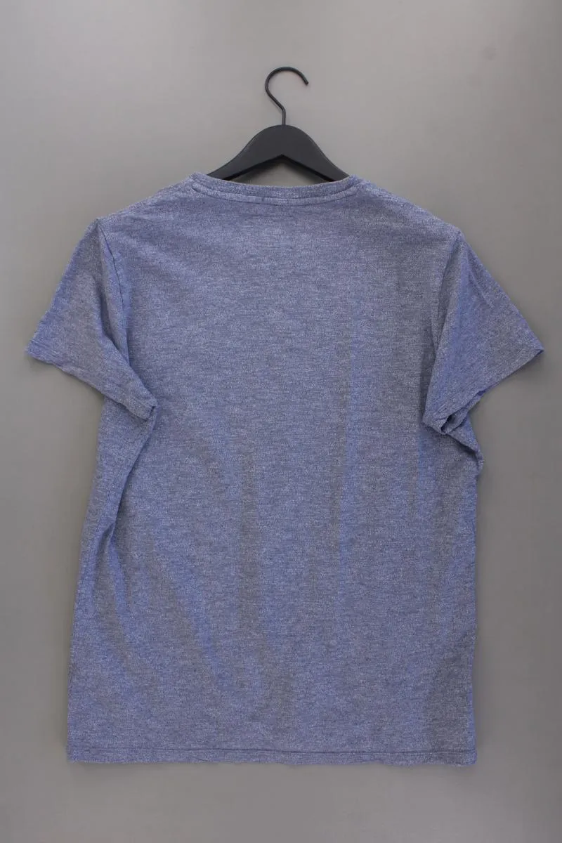 Superdry T-Shirt für Herren Gr. XL Kurzarm blau aus Baumwolle