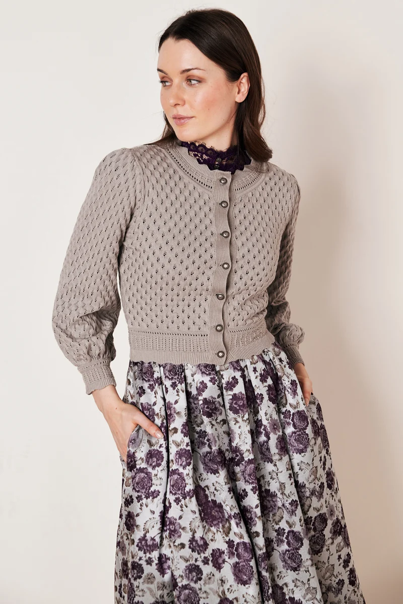 Strickjacke CIRA - Damenjacke - Krüger Collection - Trachtenjacke - 275167-000-0023