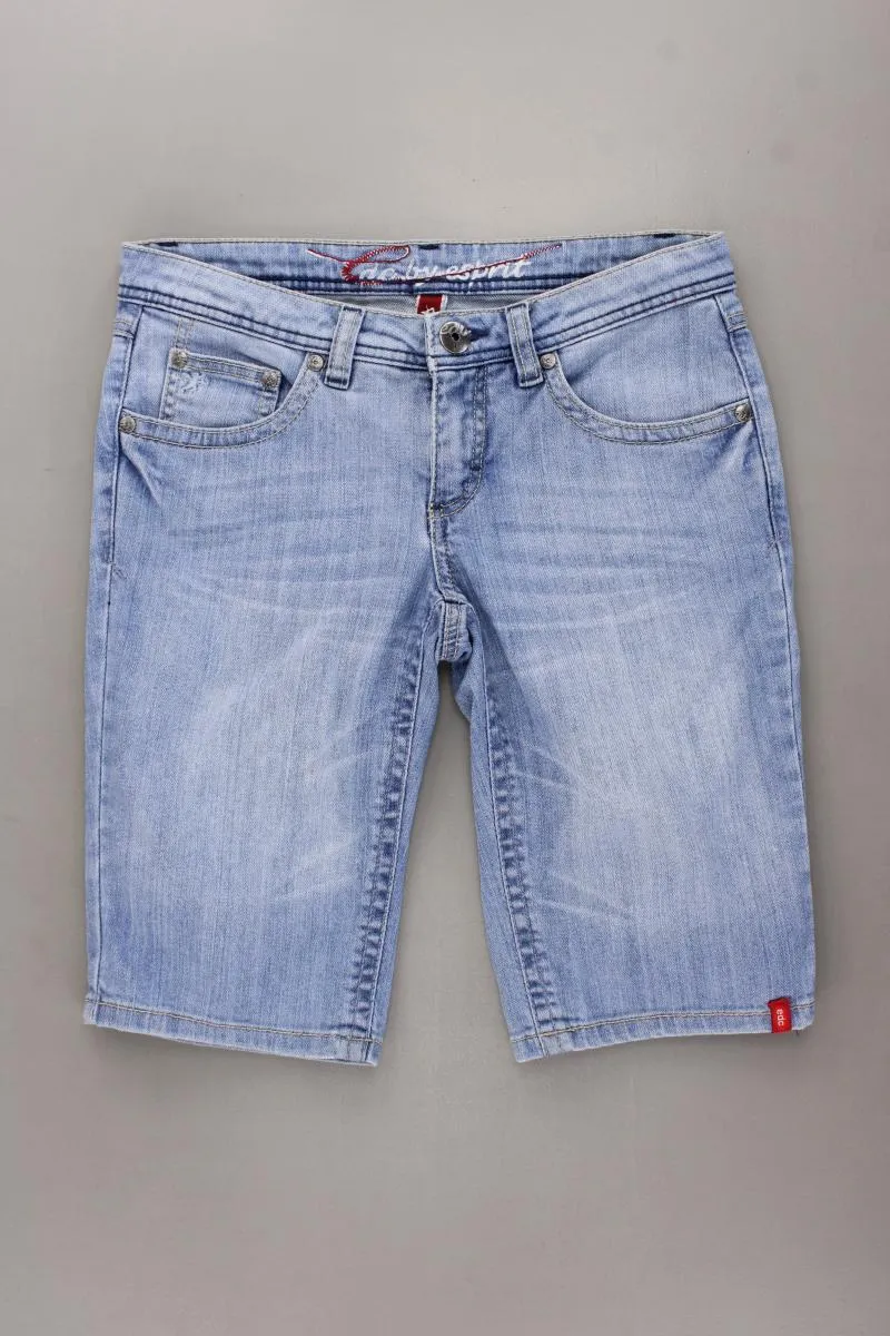 edc by Esprit Jeansshorts Gr. W28 blau