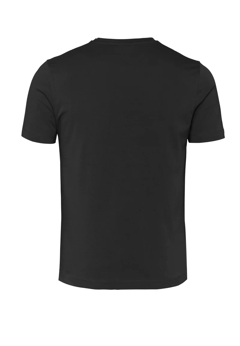6006-92977 - T-Shirt V-Neck slim fit - schwarz