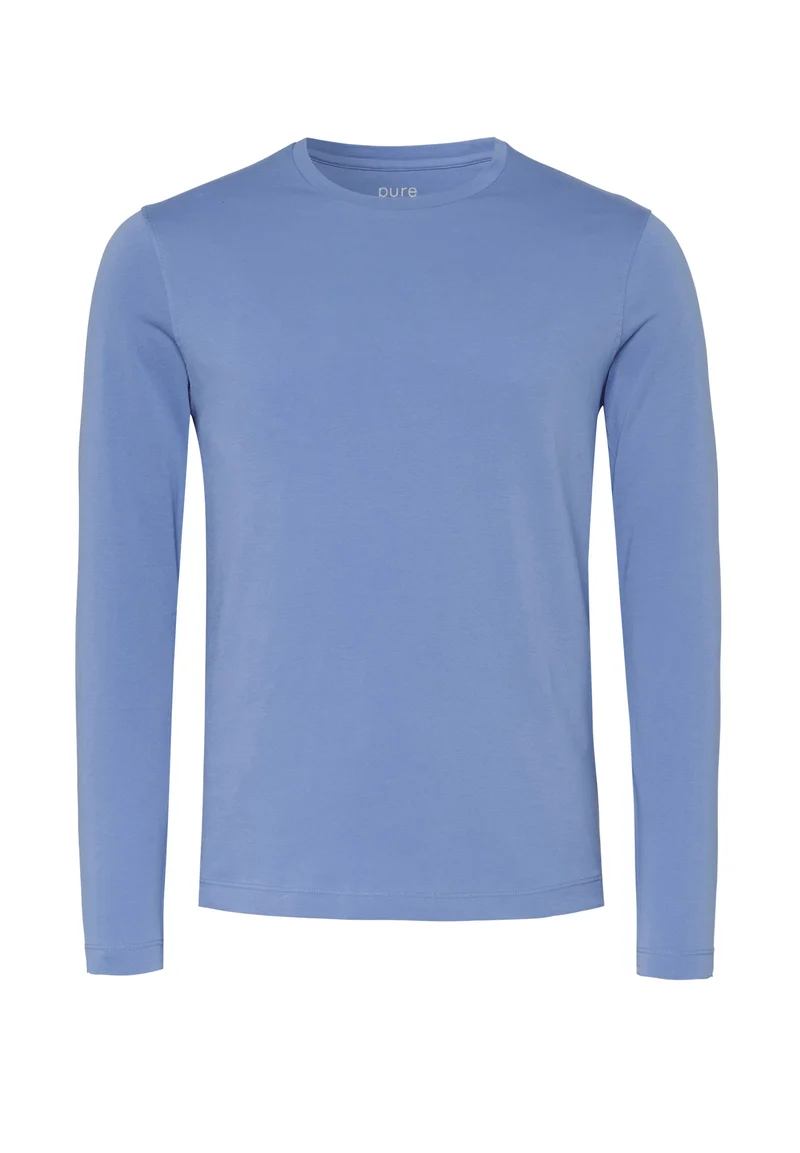 6002-91970 - Shirt Rundhals slim fit - blau