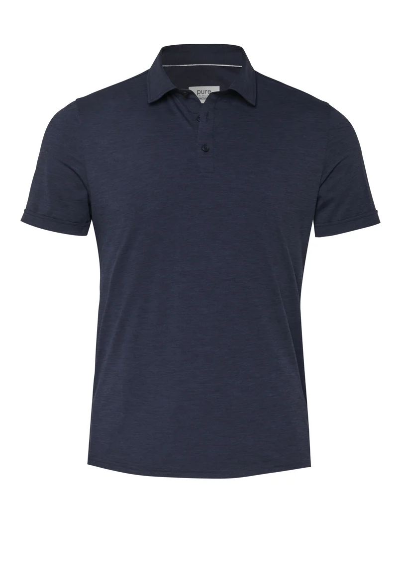 3393-92930 - Functional Polo Knopf - blau