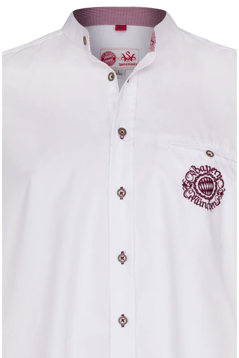 Herren FCB-Hemd mit besticktem Logo