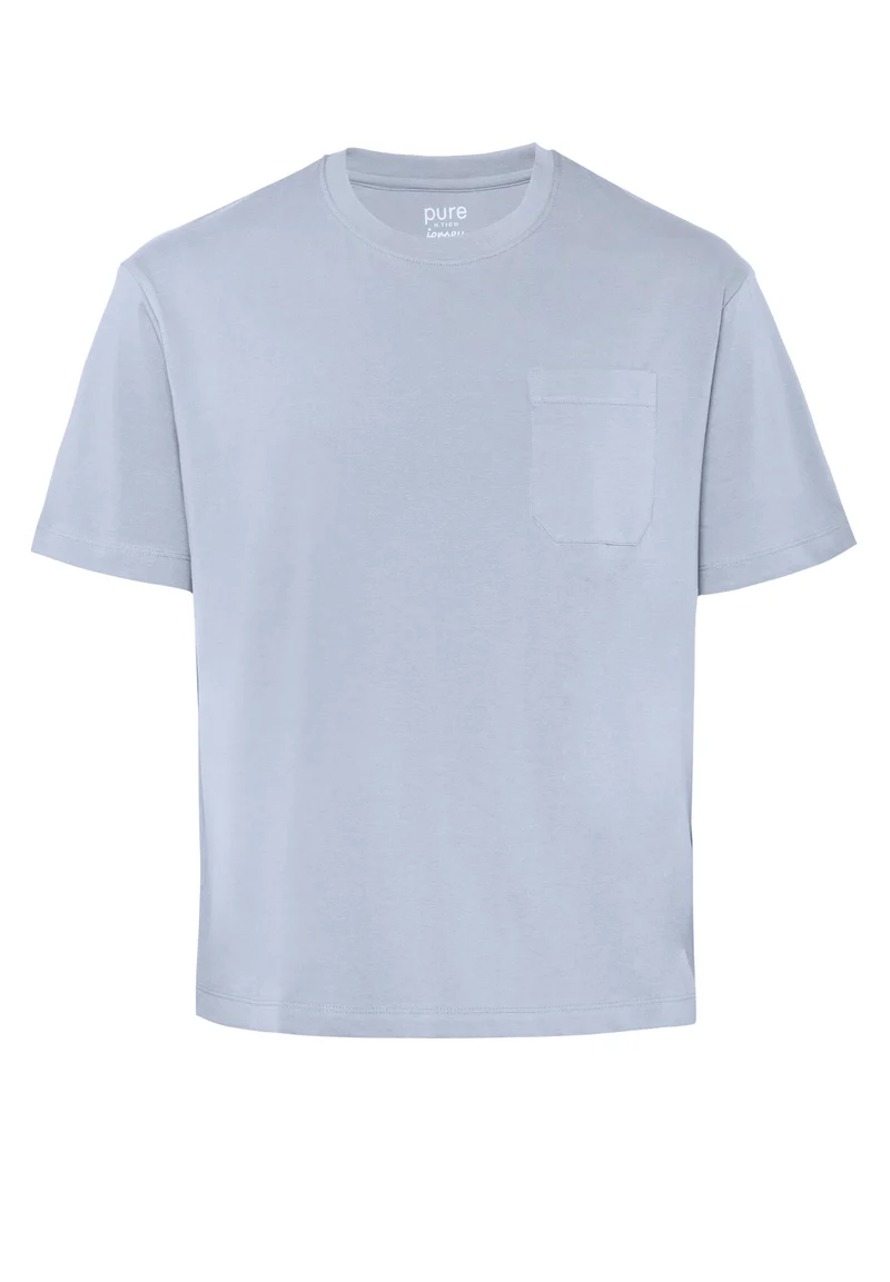 6009-92973 - T-Shirt Rundhals regular fit - blau
