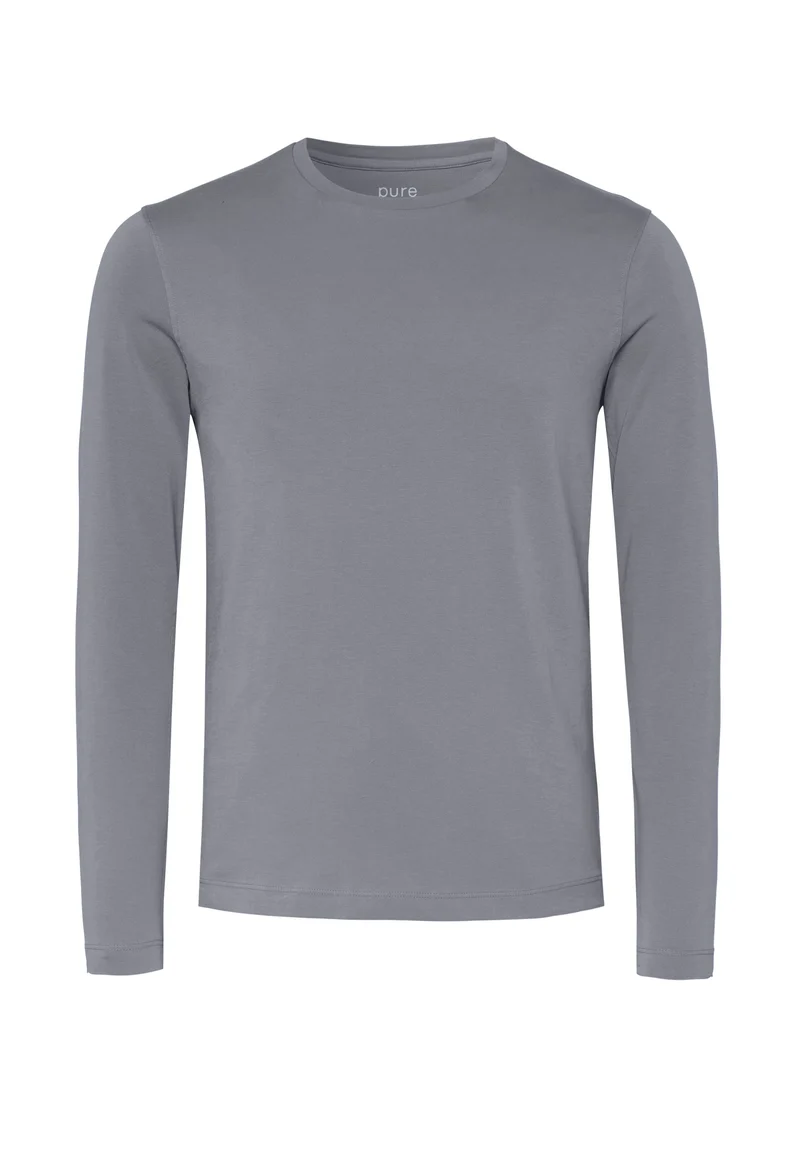 6002-91970 - Shirt Rundhals slim fit - grau
