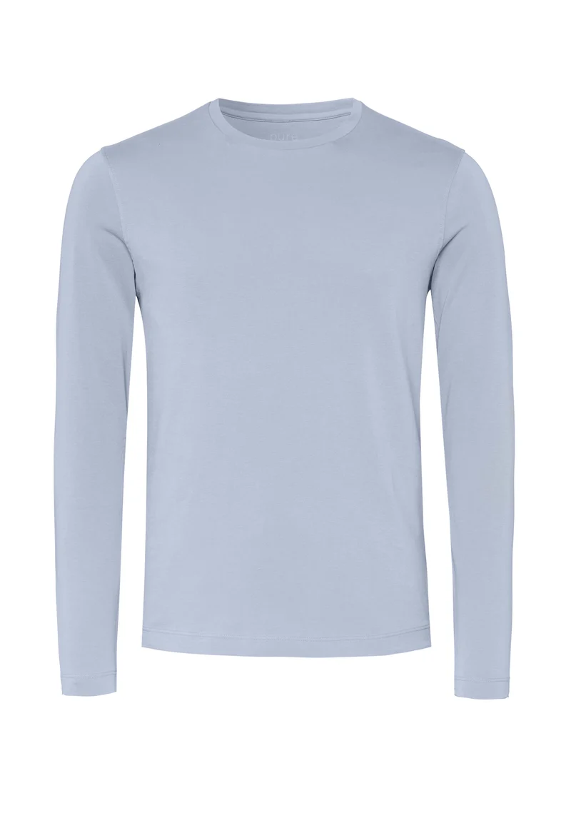 6002-91970 - Shirt Rundhals slim fit - blau