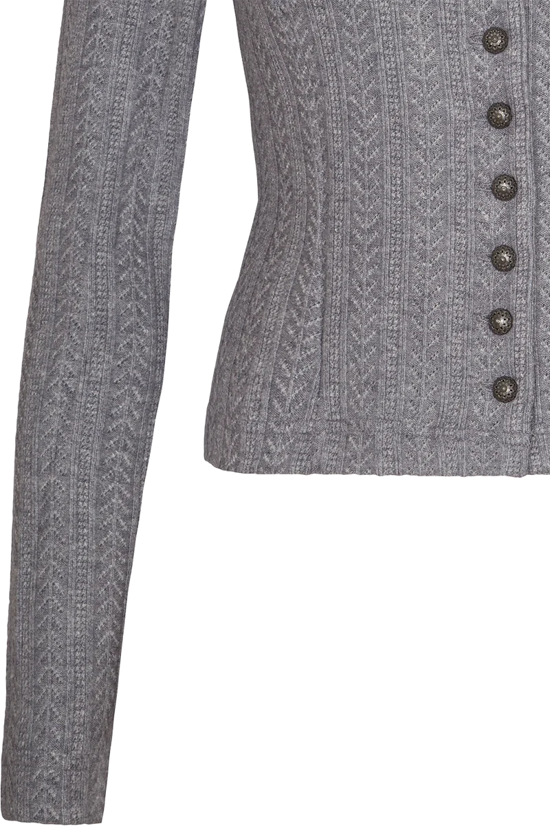 Damen Dirndljacke Zopfstrick