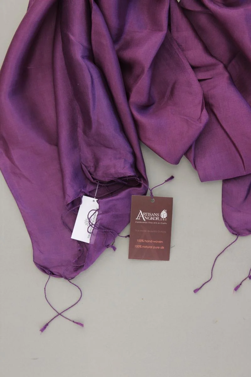 Artisans Angkor Seidentuch neu mit Etikett lila