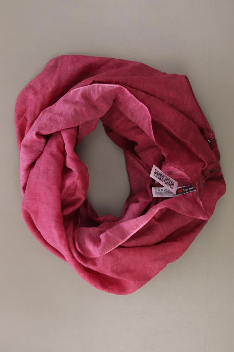 Street One Loop mit Seide rot aus Baumwolle