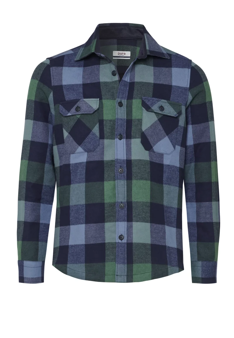 4744-51990 - Casual Overshirt - blau