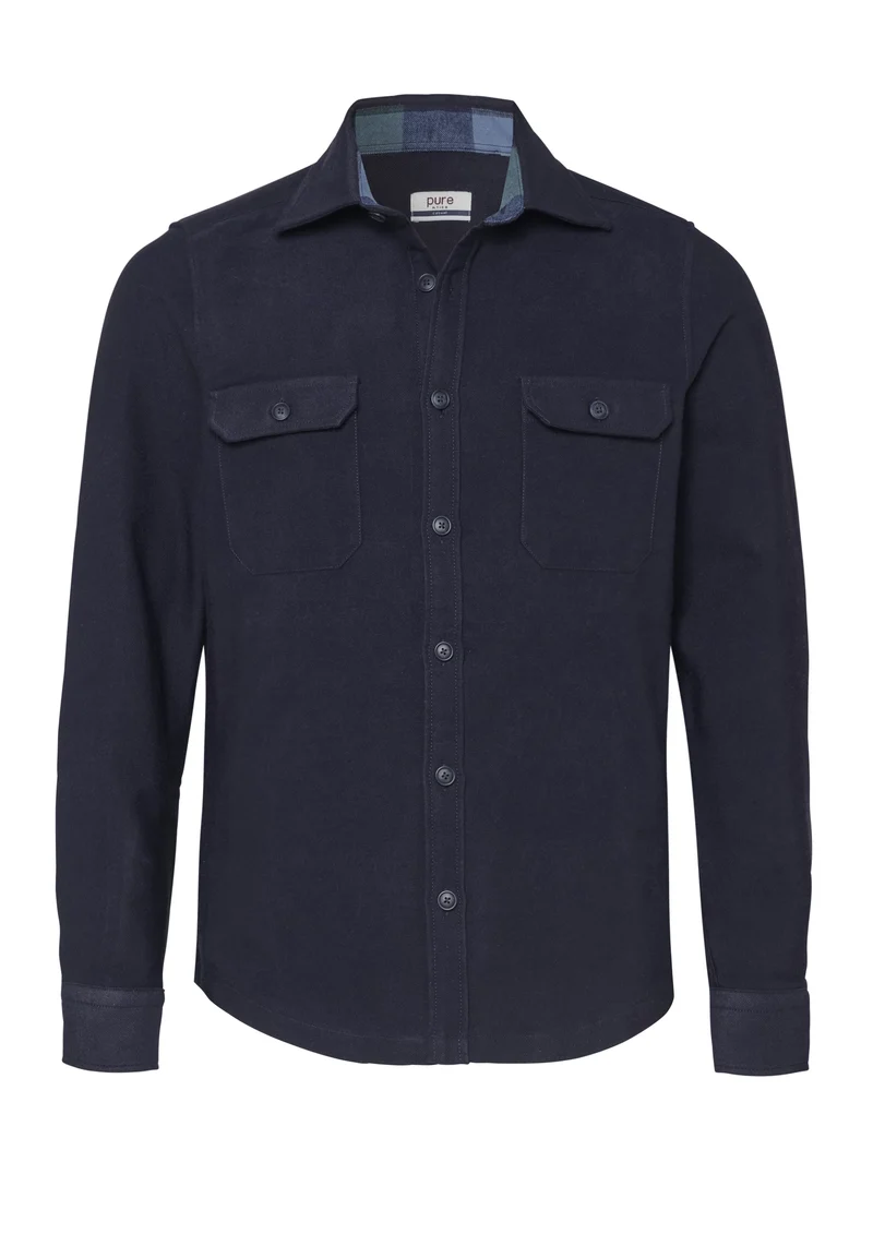 4744-51990 - Casual Overshirt - blau
