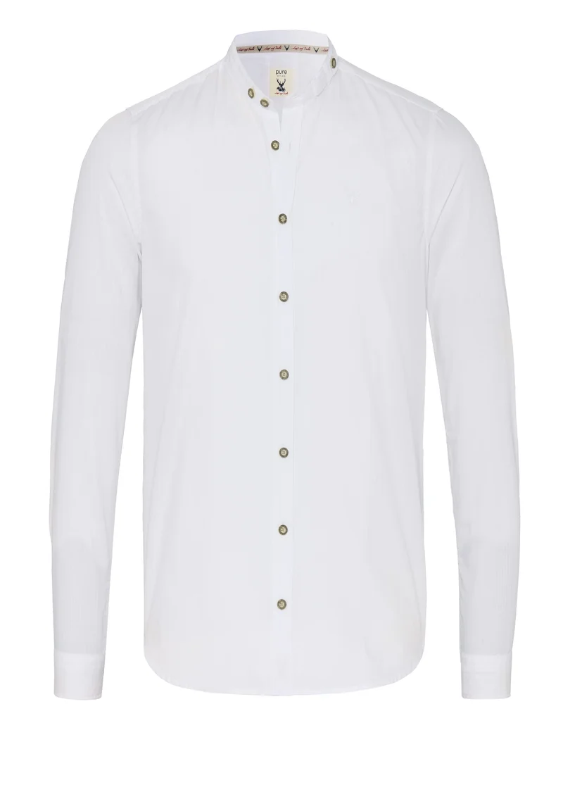 5013-11692 - Hemd Tracht Modern Fit - weiss