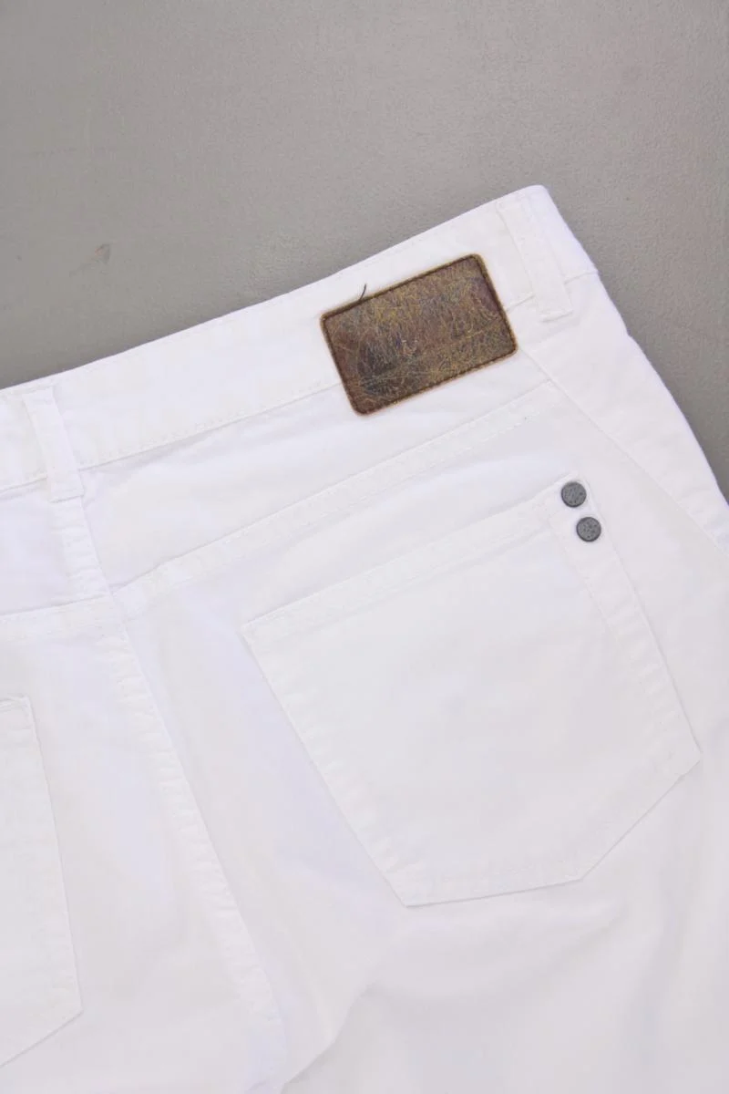 s.Oliver Shorts Gr. 38 weiß aus Baumwolle