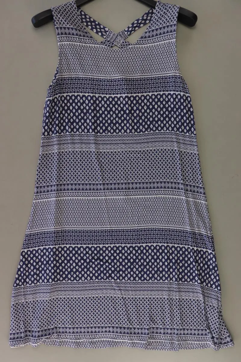 s.Oliver Midikleid Gr. 40 Ärmellos blau aus Viskose