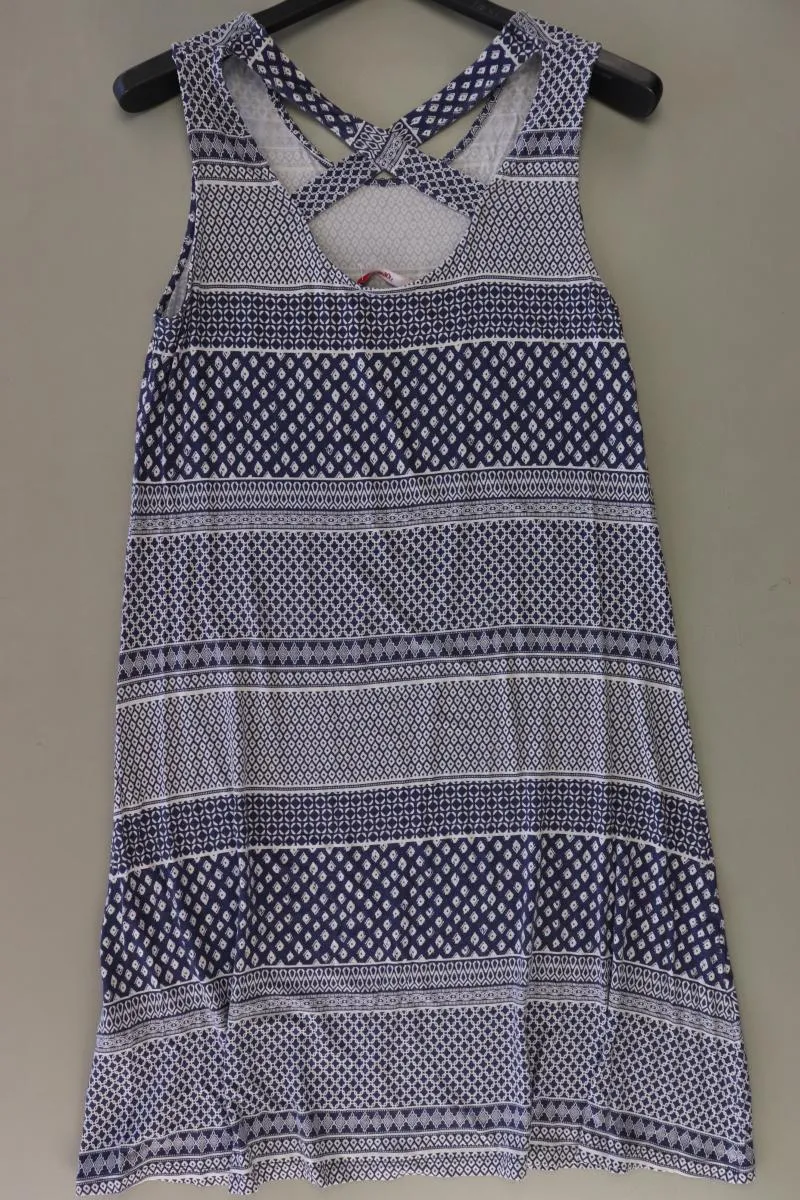 s.Oliver Midikleid Gr. 40 Ärmellos blau aus Viskose