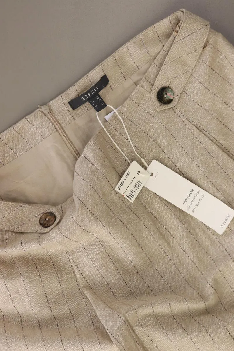 Esprit Leinenrock Gr. 40 neu mit Etikett Neupreis: 59,99€! creme