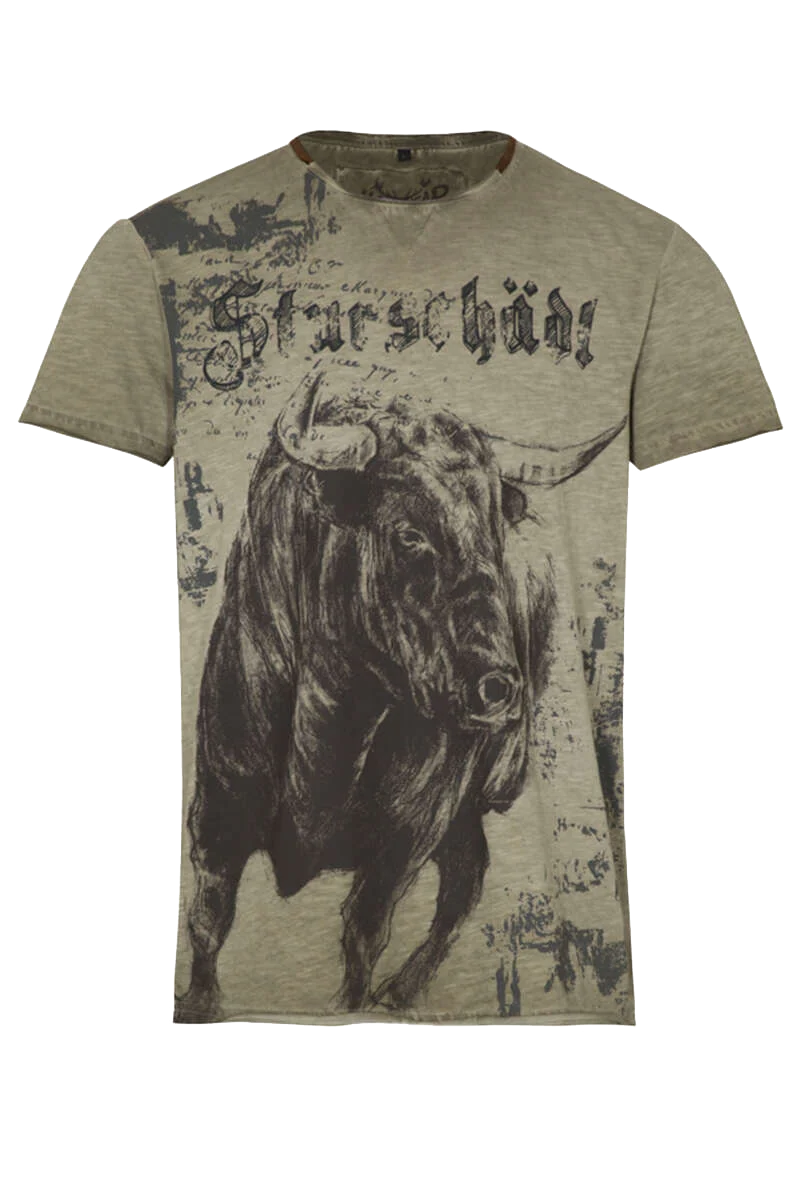 Herren Trachtenshirt 'Sturschädl'