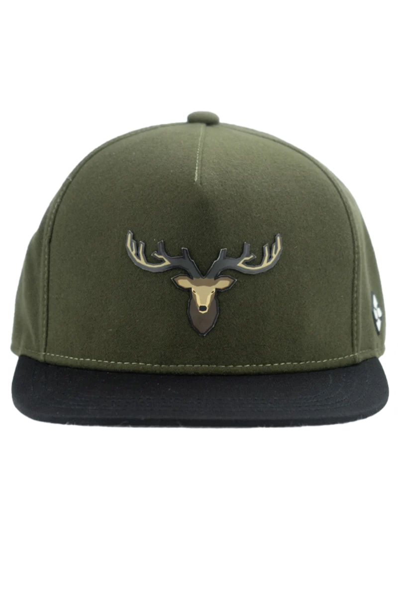 Herren Snapback Cap Hirschmotiv wasserdicht