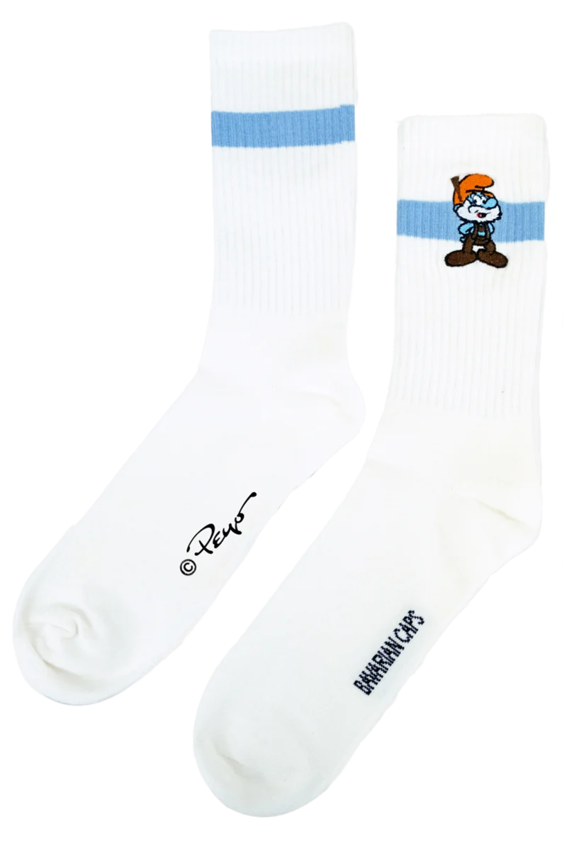 Herren Socken 'Papa Schlumpf'