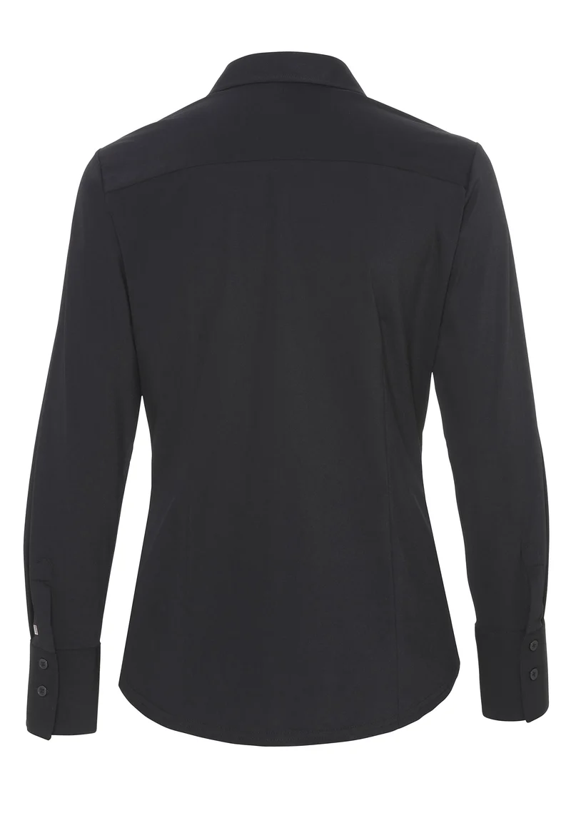 7700-91910 - Functional Bluse Slim Fit - schwarz
