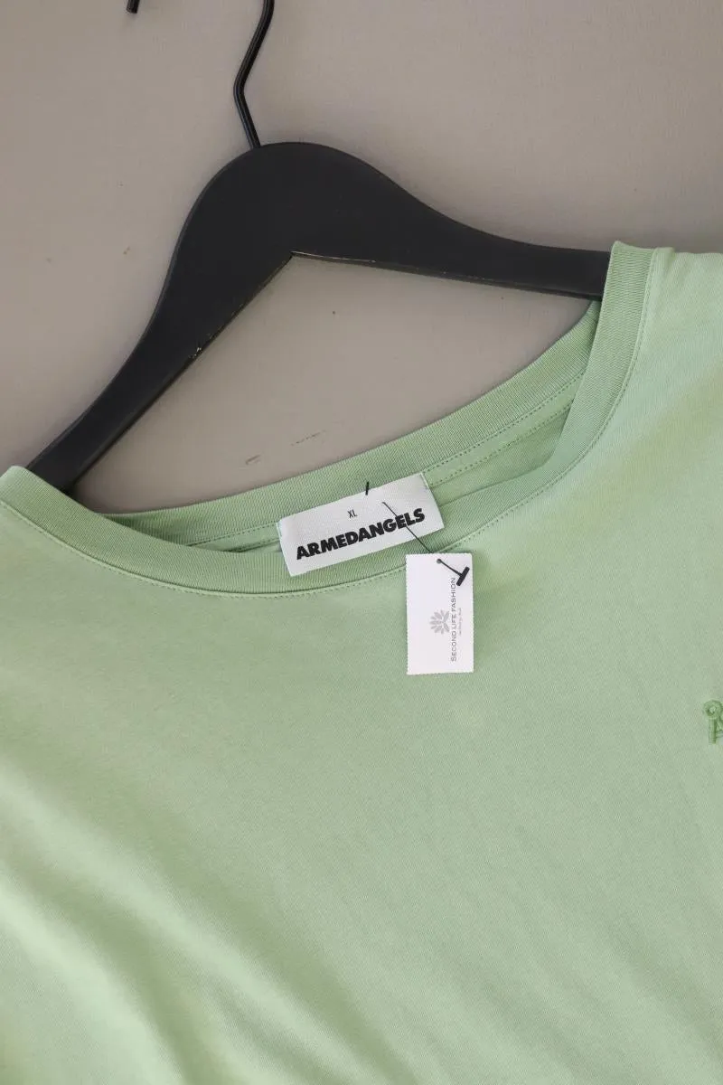 Armedangels T-Shirt Gr. XL Kurzarm grün aus Baumwolle