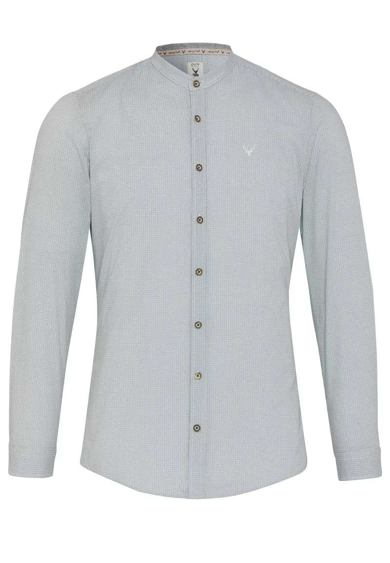 5020-21681 - Tracht Hemd Slim Fit - grün