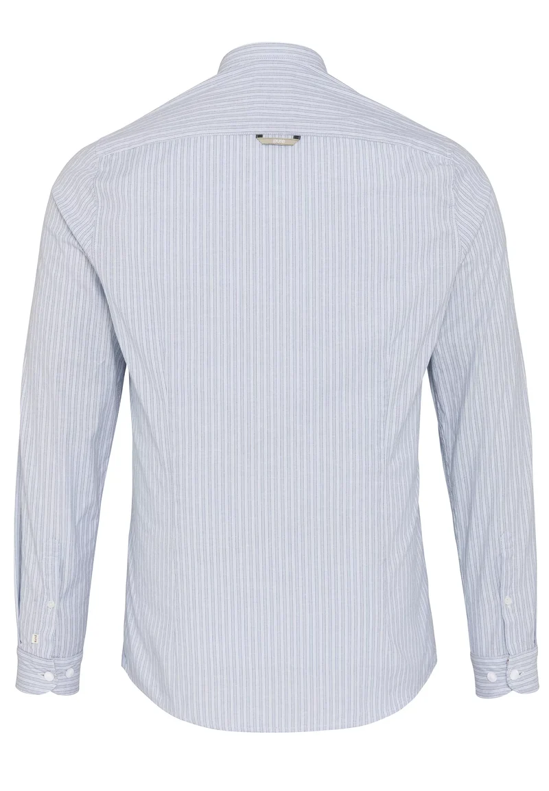 5019-21682 - Tracht Hemd Slim Fit - Streifen blau