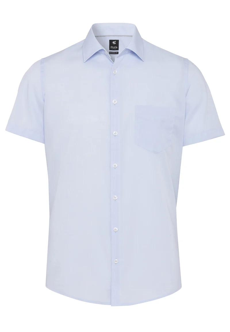 3379-421 - City Hemd Modern Fit - blau