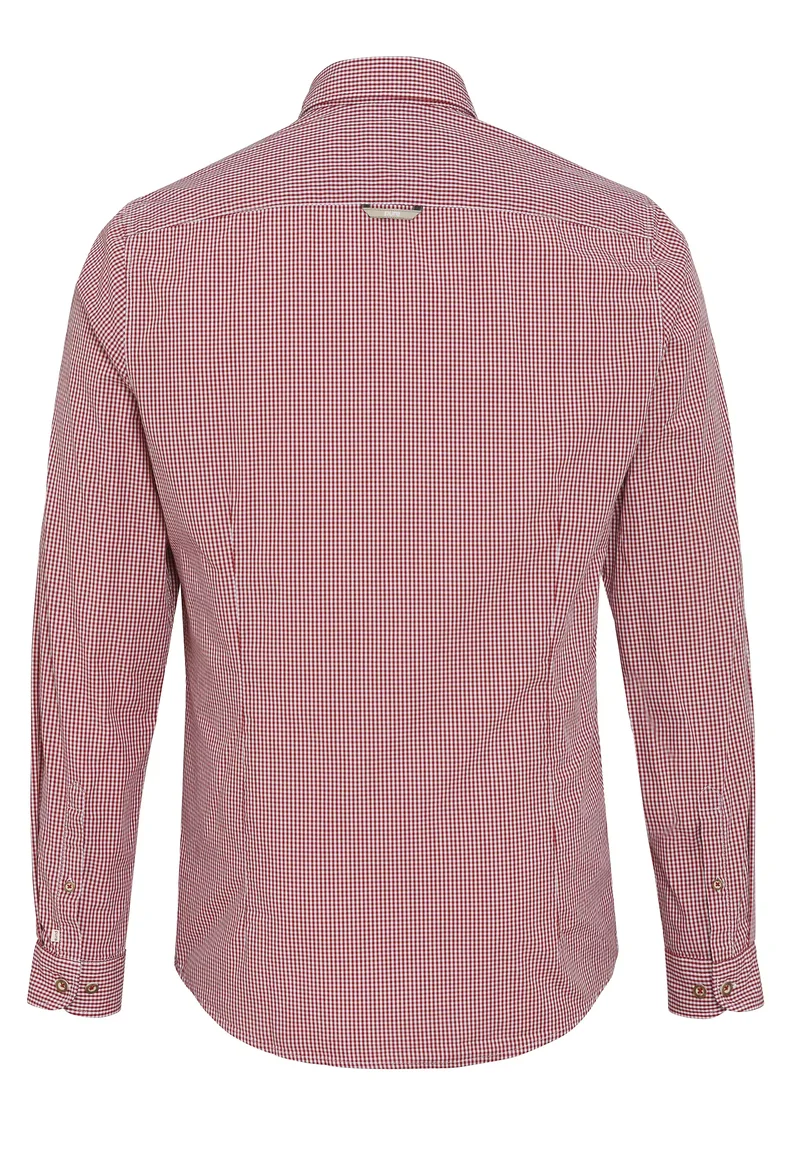 5017-21294 - Tracht Hemd Slim Fit - rot