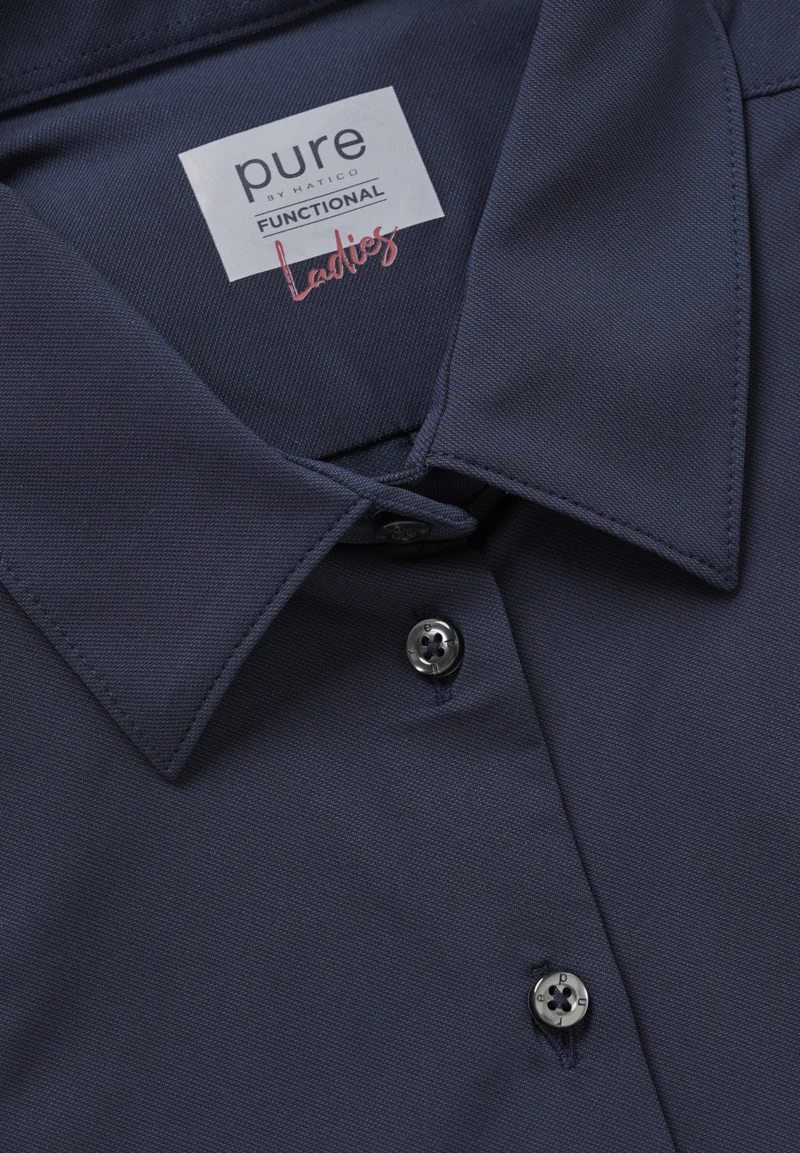 4030-91901 - Functional Oversize Bluse - blau