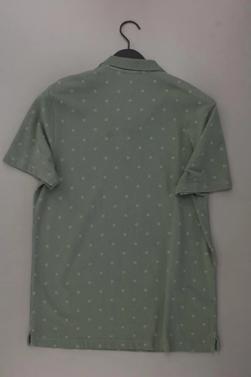 s.Oliver Poloshirt für Herren Gr. M neuwertig Kurzarm grün aus Baumwolle