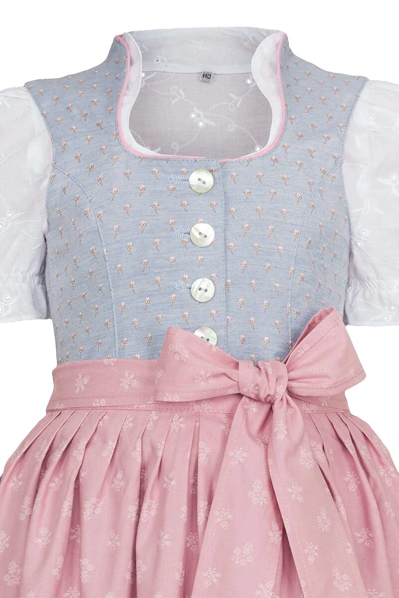 Kinder Dirndl mit Bluse