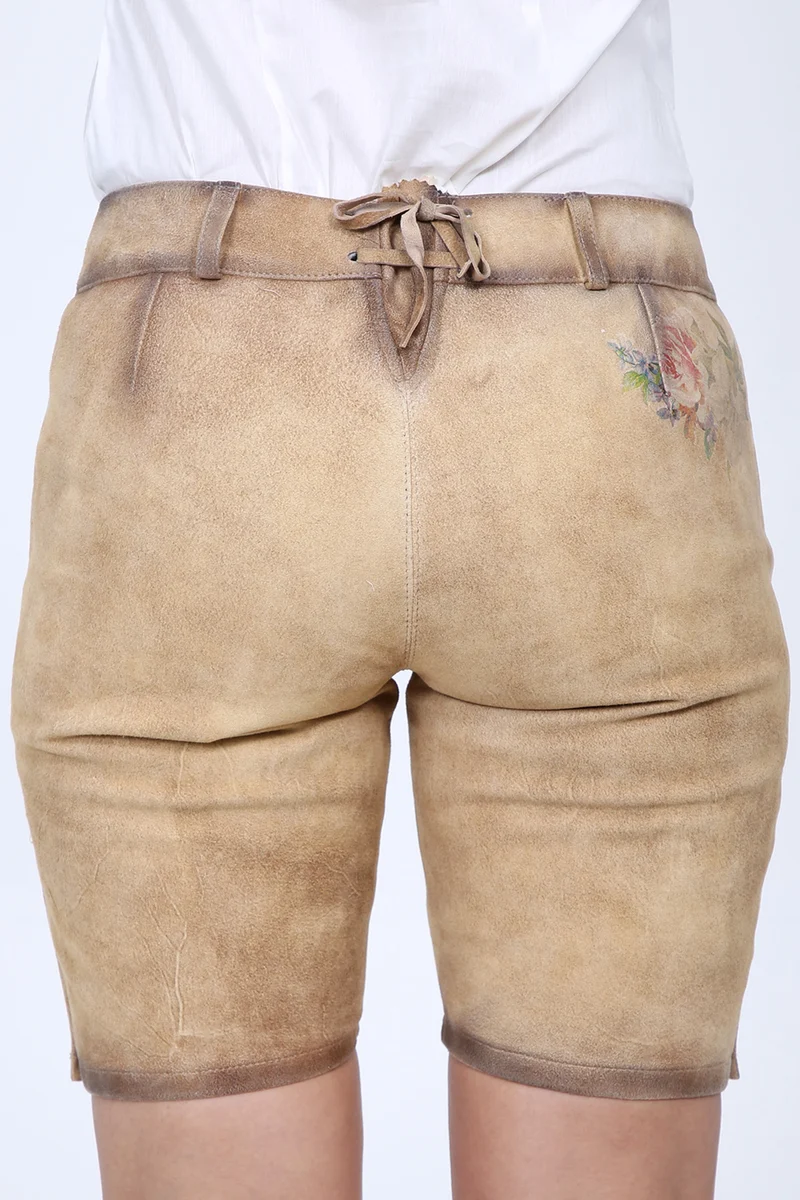 Damen Lederhose - JULINA % - Krüger Collection - Bermuda - 029330-000-0071
