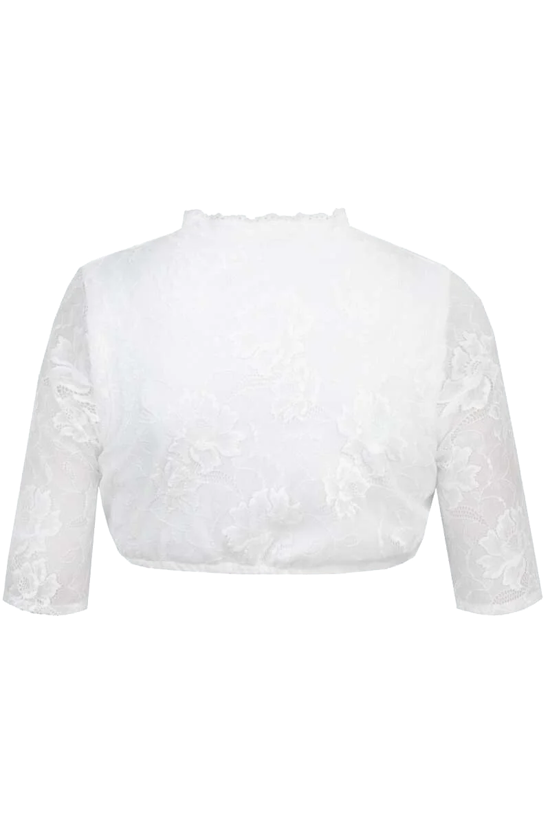 Dirndlbluse mit Schneewittchenkragen