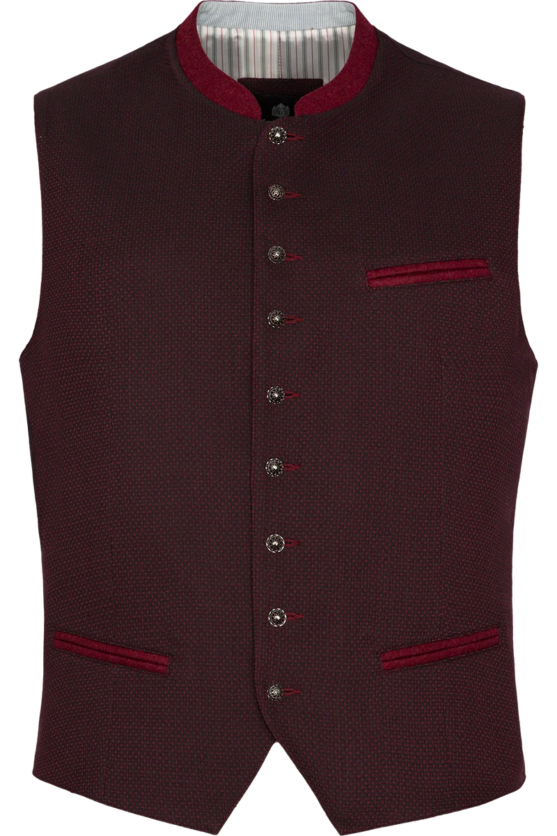 Herren Trachtenweste Slim-Fit
