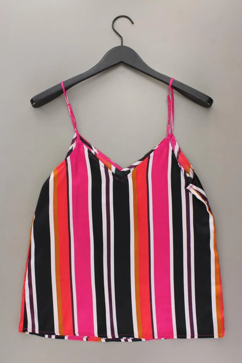 Pieces Spaghetti-Top Gr. L gestreift mehrfarbig