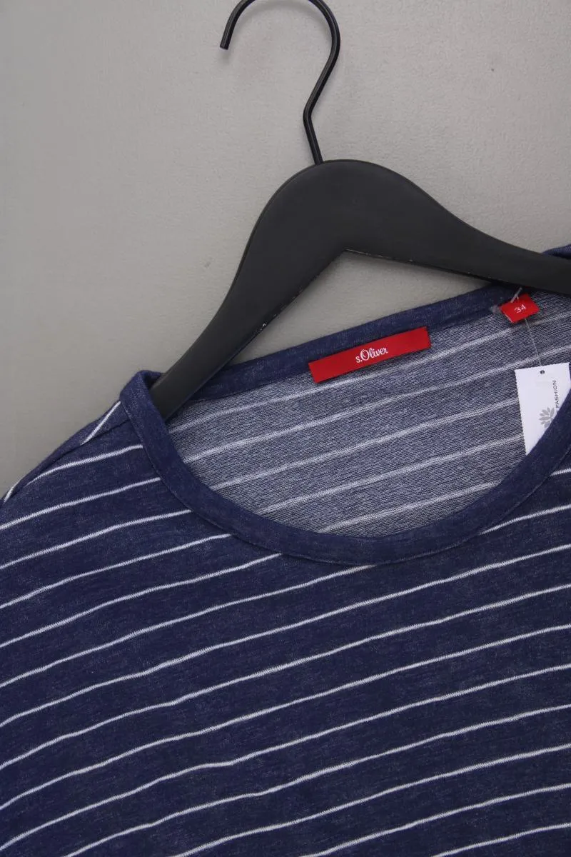 s.Oliver Ringelshirt Gr. 34 gestreift Kurzarm blau aus Modal
