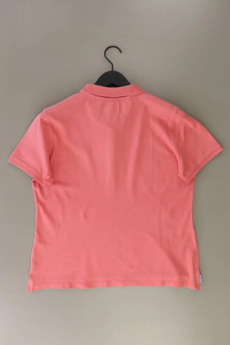 PECKOTT Poloshirt Gr. 44 Kurzarm orange aus Baumwolle