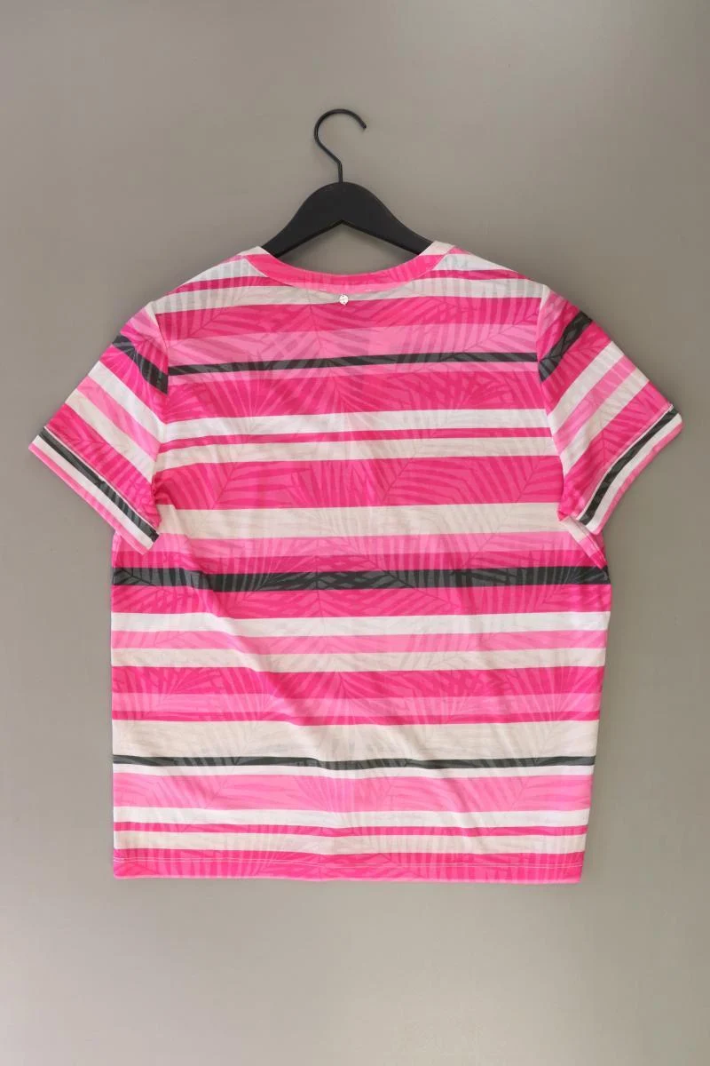 Bonita Ringelshirt Gr. L gestreift Kurzarm pink aus Polyester