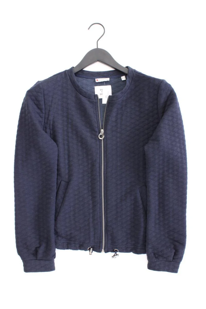 Street One Classic Cardigan Gr. 38 Langarm blau aus Polyester