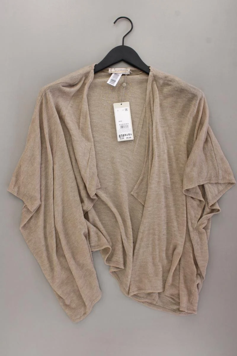 comma, Strickjacke Gr. OneSize neu mit Etikett Neupreis: 39,99€! 3/4 Ärmel braun