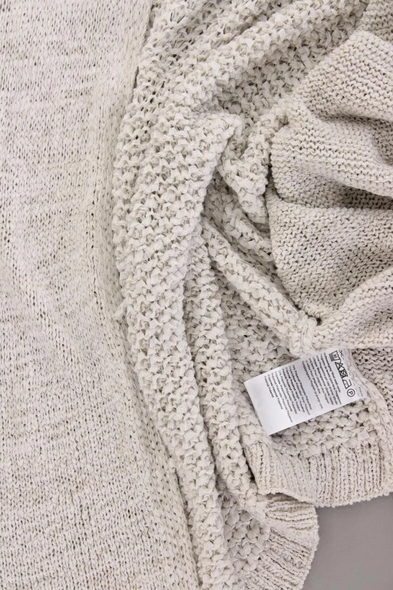 Street One Strickweste Gr. 40 Ärmellos creme aus Polyacryl