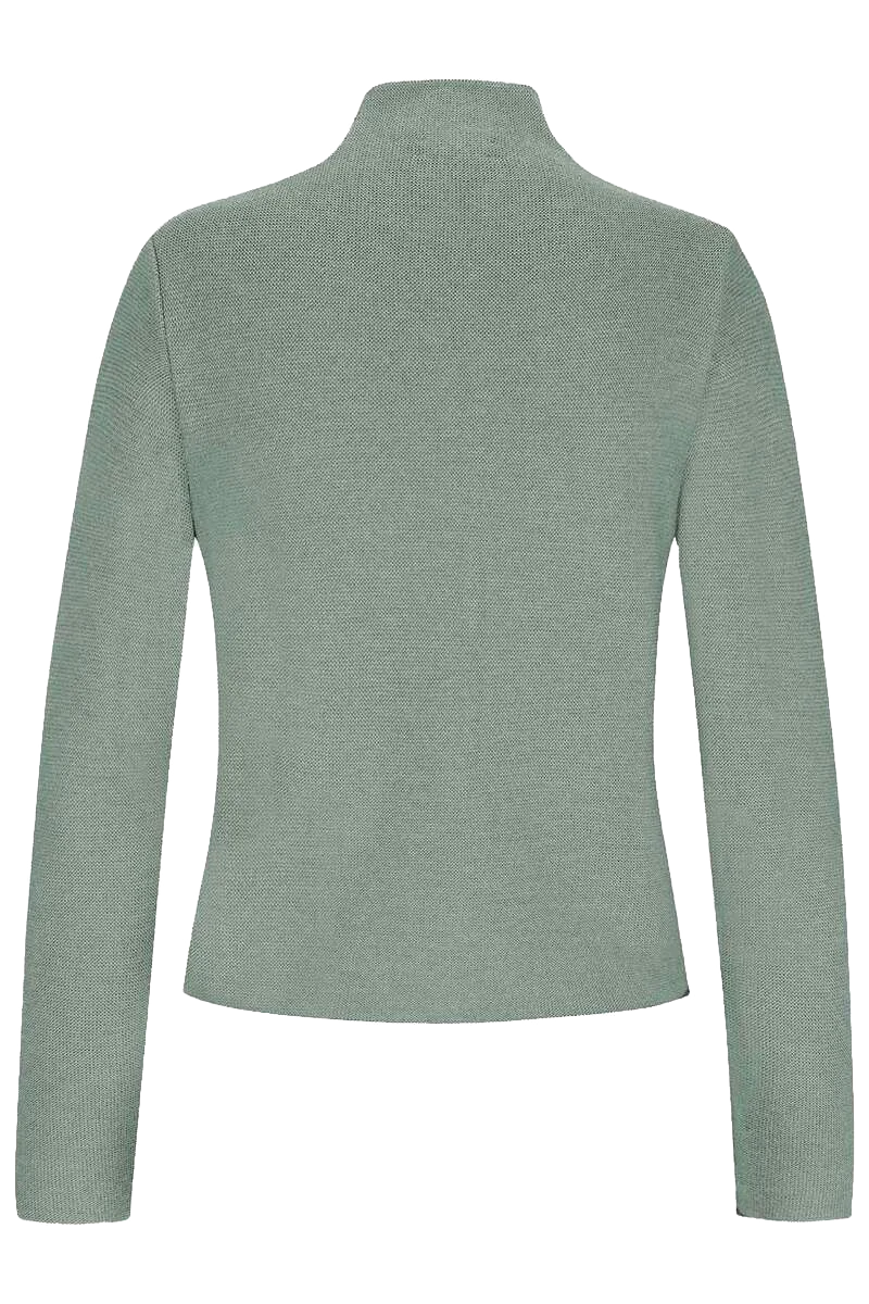 Damen Trachten Strickjacke mit Kelchkragen