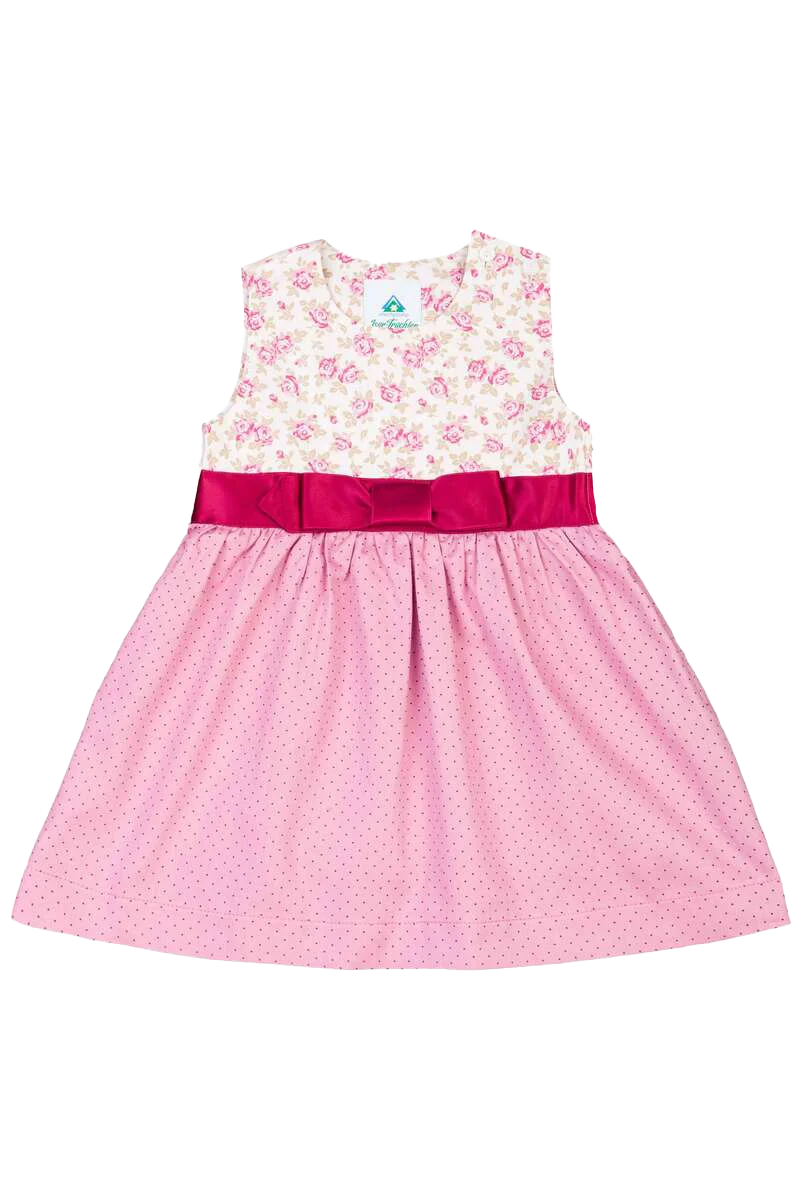 Baby Mädchen Trachtenkleid mit Punkten