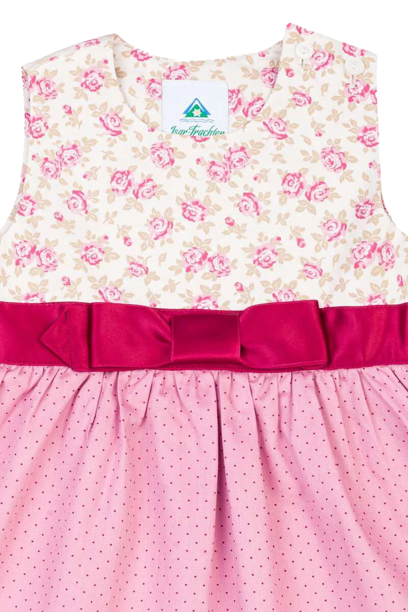 Baby Mädchen Trachtenkleid mit Punkten
